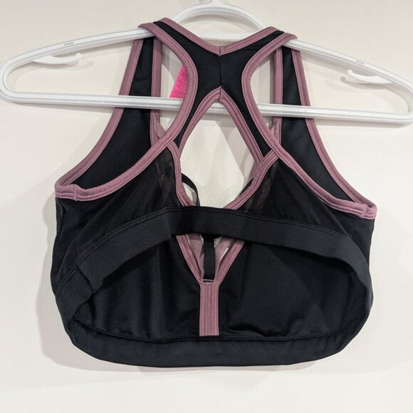 La Senza Sports Bra Mauve Black Size Large - Picture 4 of 5